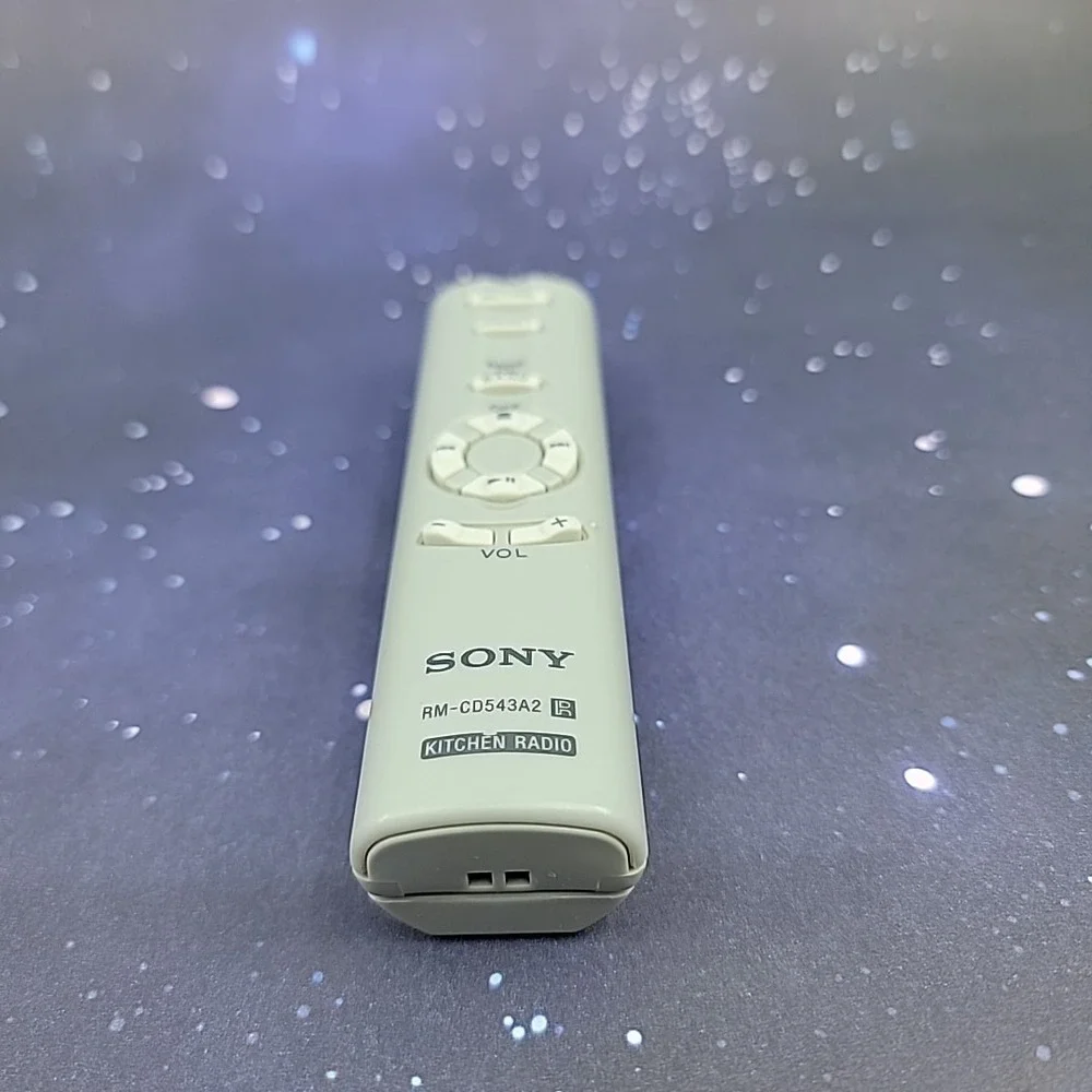 Sony RM-CD543A2 OEM Original Kitchen Radio Replacement Remote Control Tested